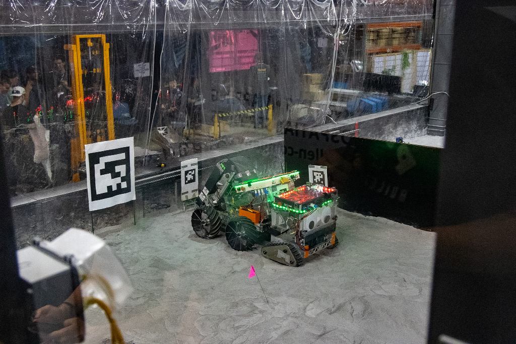 Both 2026 robots in their setup configuration