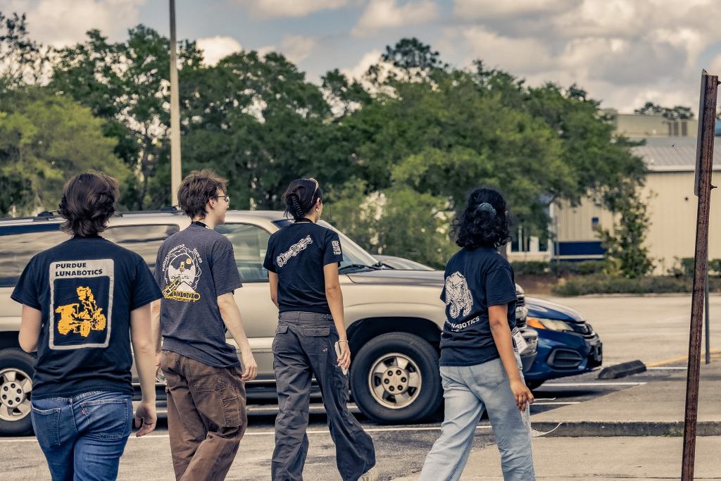 Team Members Walking